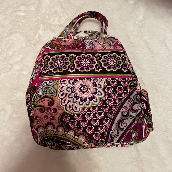 NWT Retired Vera Bradley Berry Paisley Lunch Box - Picture 2 of 5